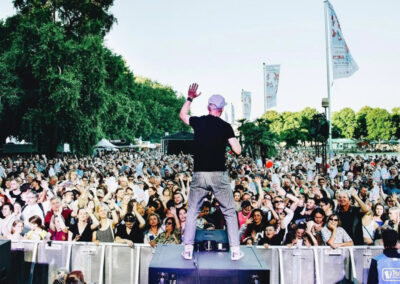 Timm Busche Event Bühnenauftritt